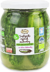 Nízkosolené okurky BIO 400 g (300 g) - SĄTYRZ